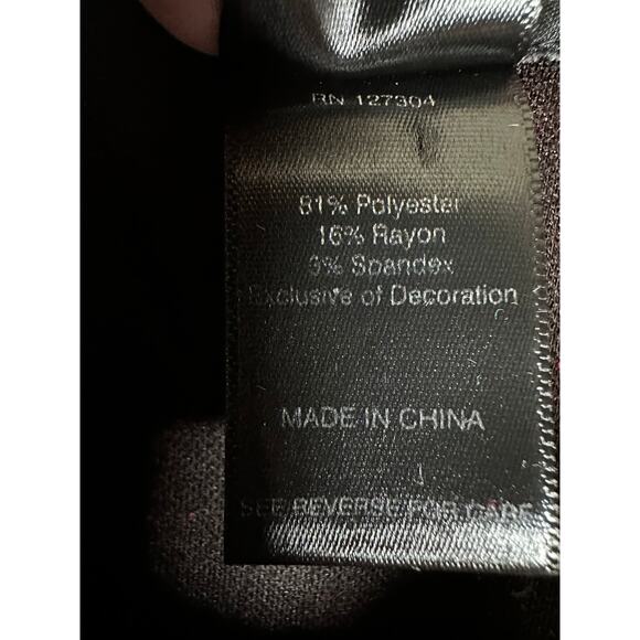 Ali Miles Red Black Textured Sleeveless‎ Button Longline Vest XL Lagenlook Artsy - Picture 4 of 12